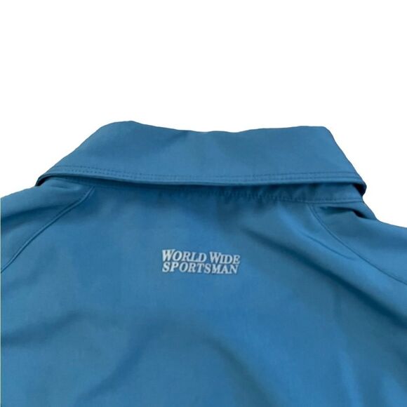 CABELA'S World Wide Sportsman Shirt Blue Size Large - Picture 7 of 7